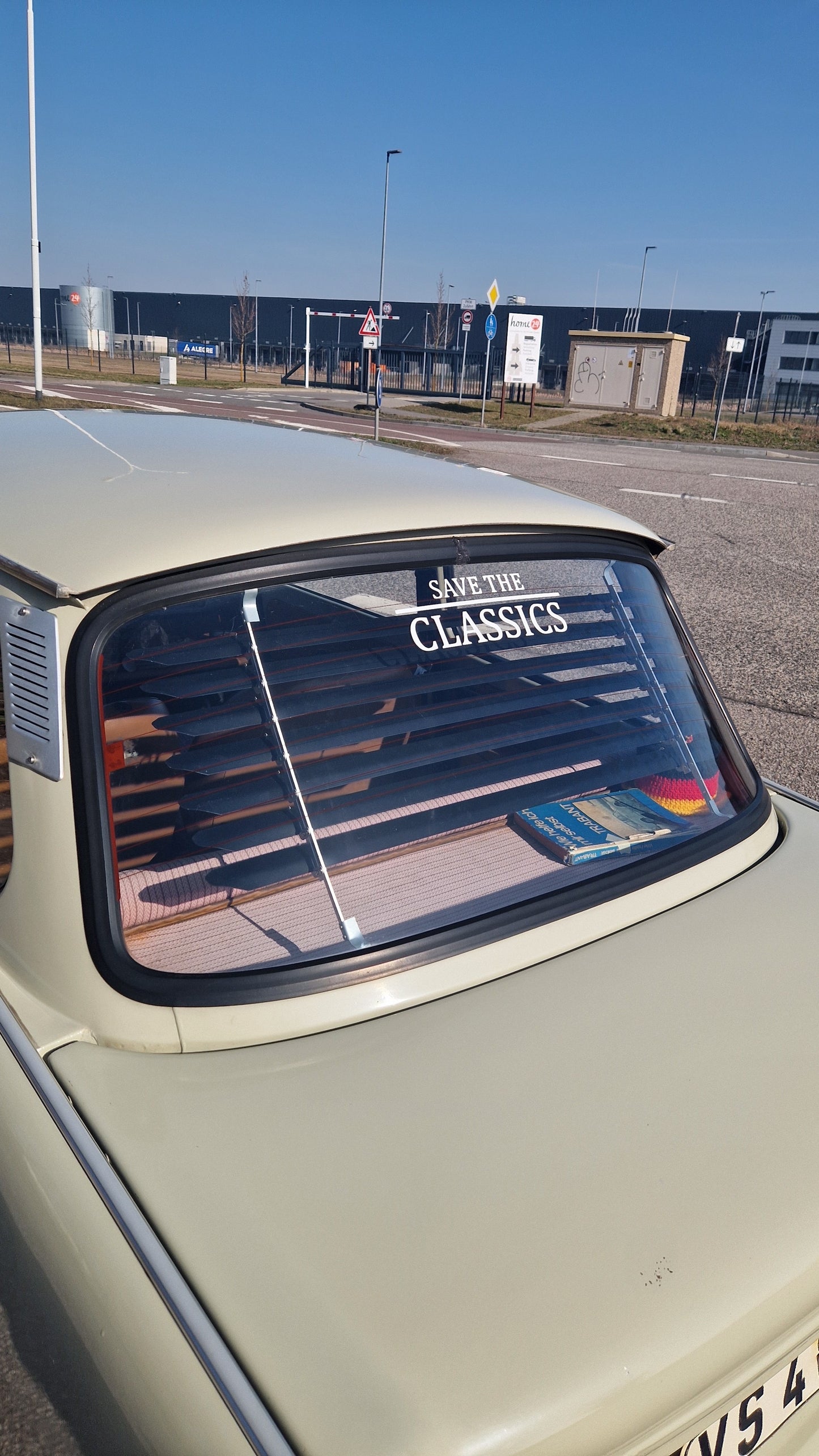 Heckjalousie für Trabant 601 – Katzentreppe im DDR-Stil