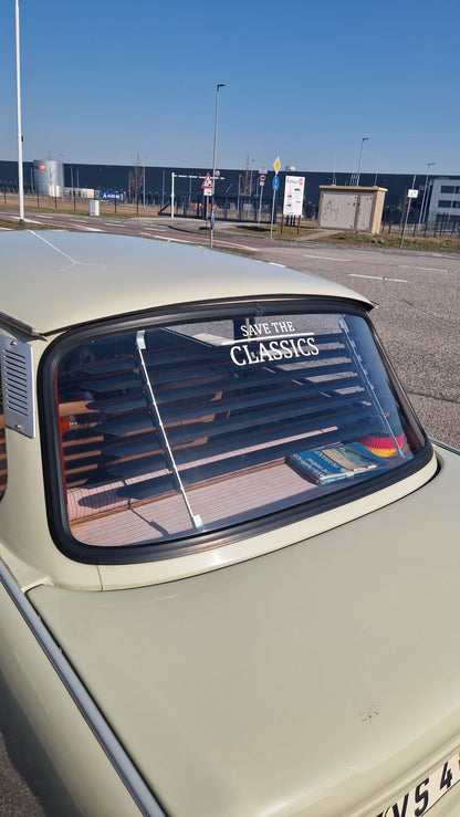 Heckjalousie für Trabant 601 – Katzentreppe im DDR-Stil