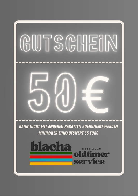 Gutschein im Wert von 50 Euro