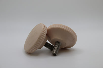 SET: Rändelmutter für Sonnenschute – Trabant 500 / 600 / 601 | Originalgetreue Reproduktion