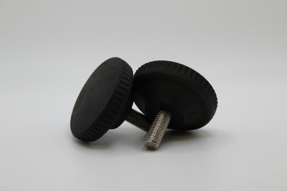 SET: Rändelmutter für Sonnenschute – Trabant 500 / 600 / 601 | Originalgetreue Reproduktion