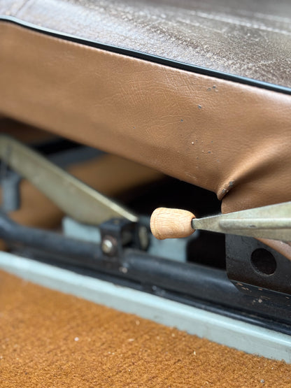 Holzgriffe für Sitzversteller – echte Handarbeit passend für Trabant