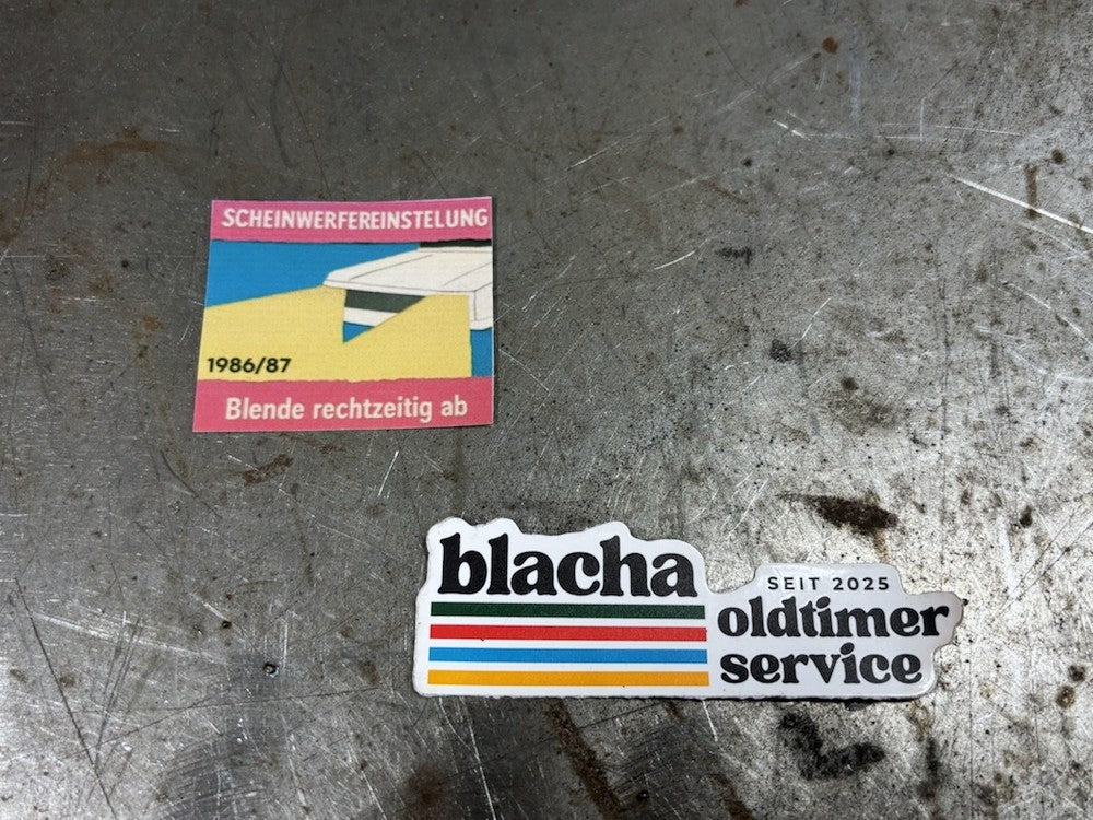 Schiebebild Scheinwerfereinstellung