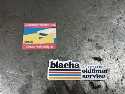 Schiebebild Scheinwerfereinstellung